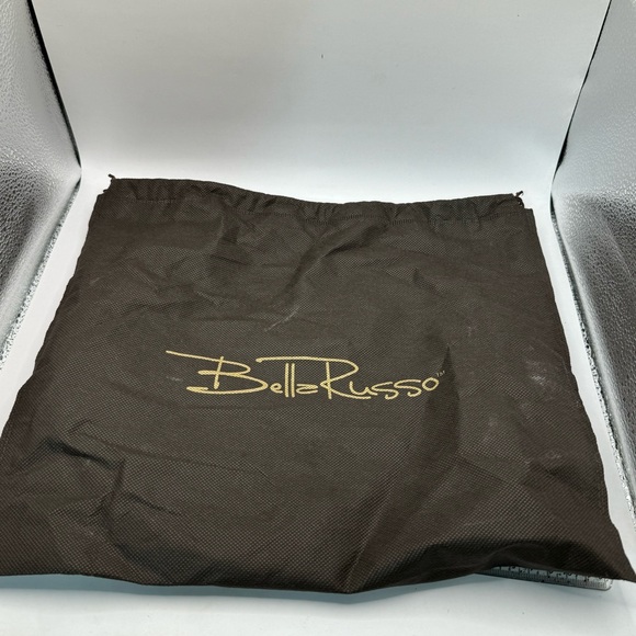 Bella Russo NEW vegan leather top handle crossbody satchel bag purse - Picture 6 of 15